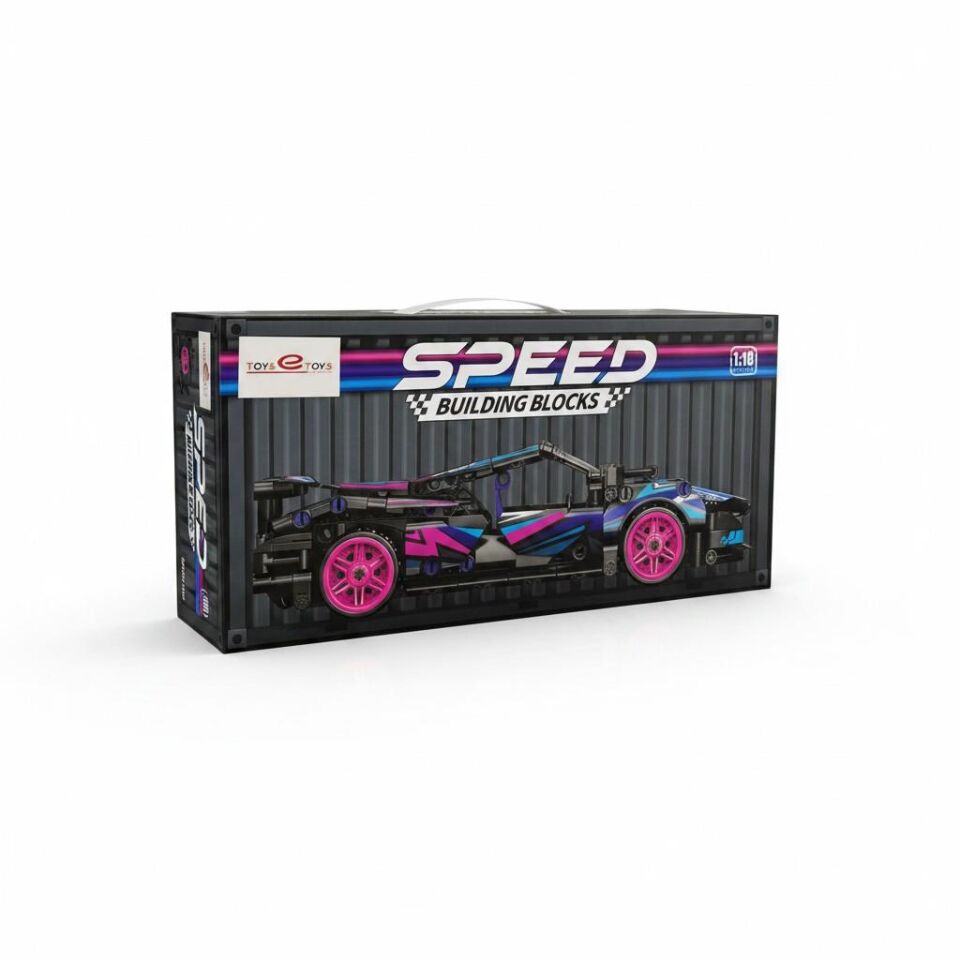 9055-8 TOYSE TOYS BRİCKS SPEED KIRMIZI CYBER-EKN