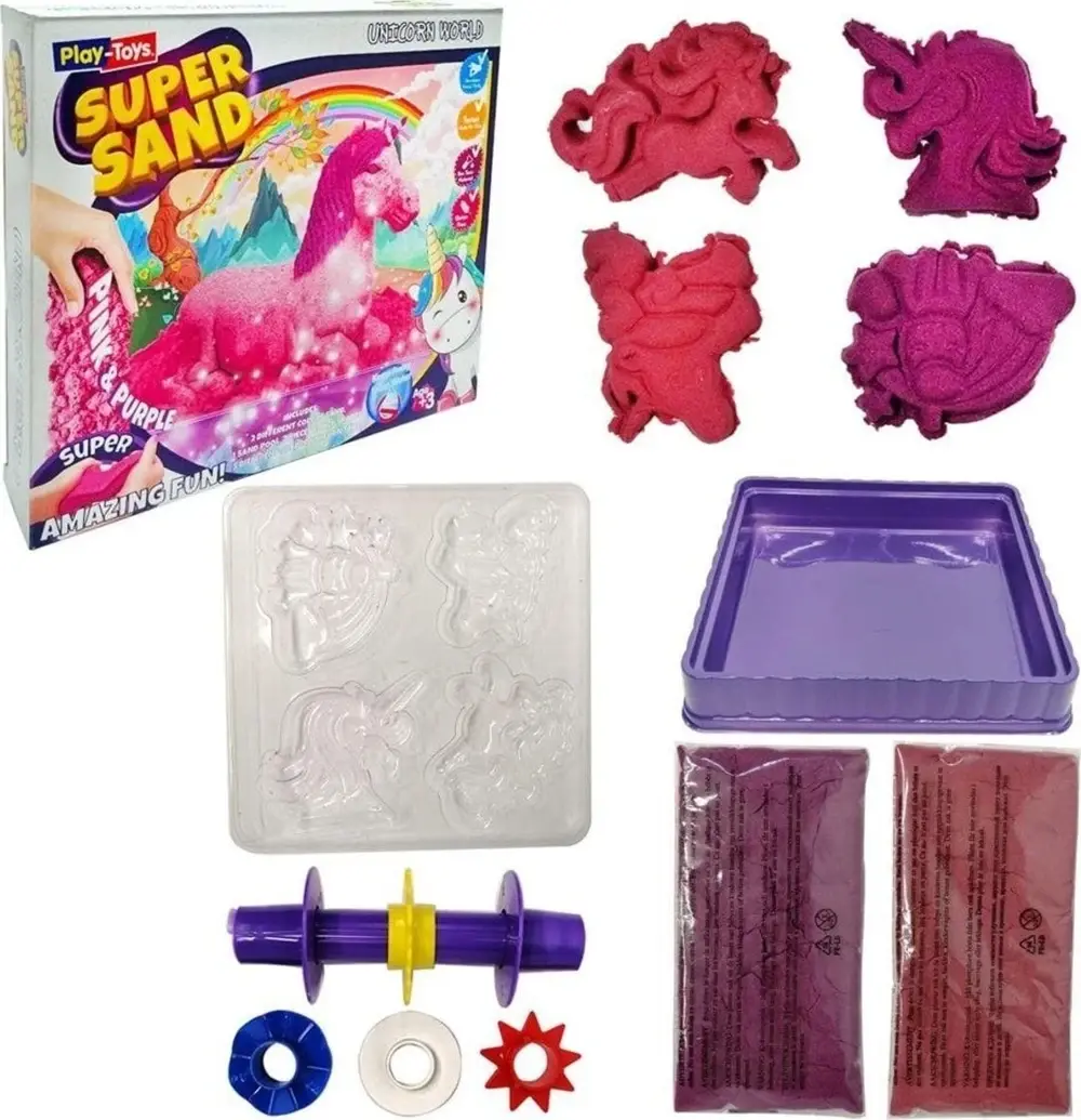 Play Toys Super Sand Unicorn Dünyası Oyun Kumu