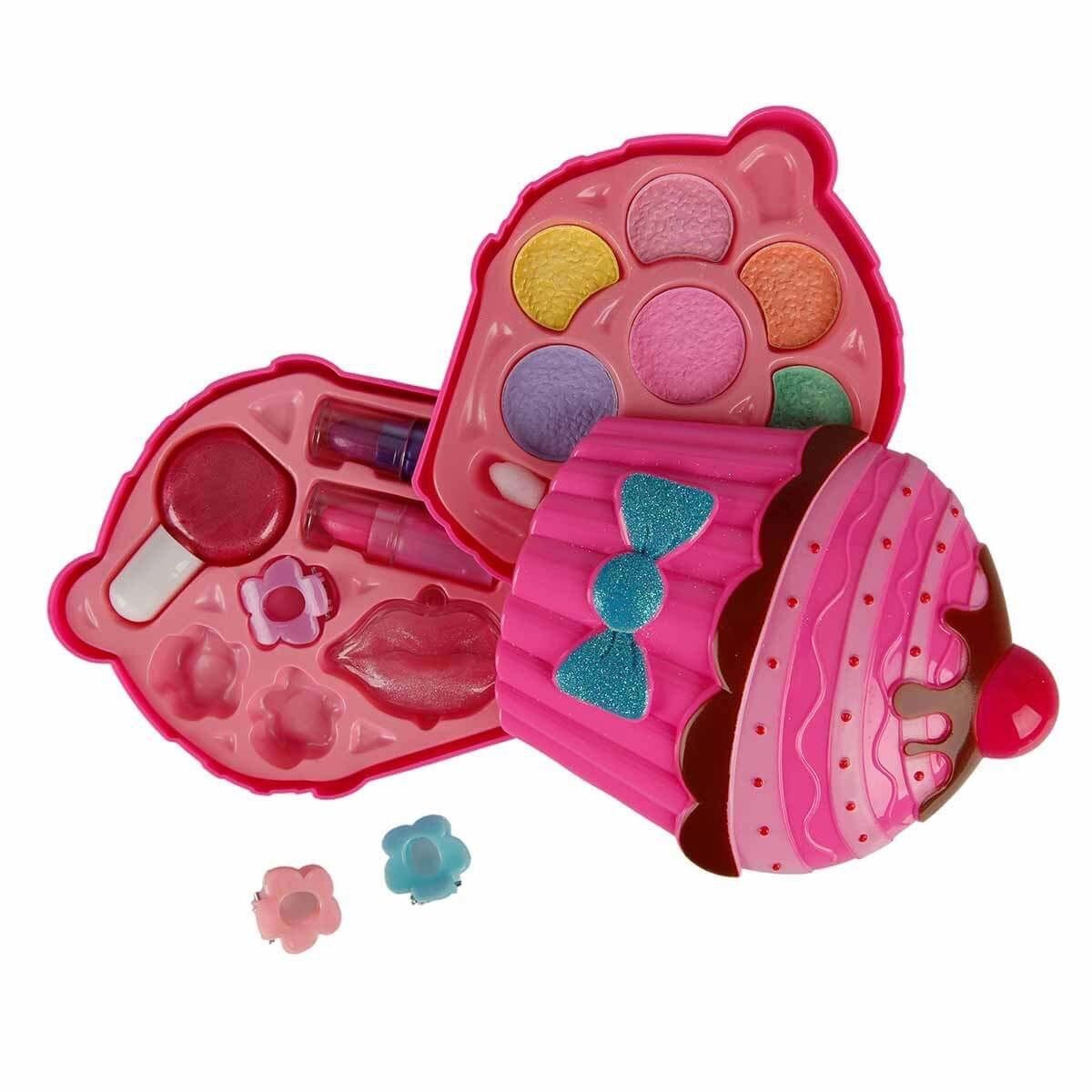 Pretty Pinky Cupcake İki Katlı Makyaj Güzellik Seti