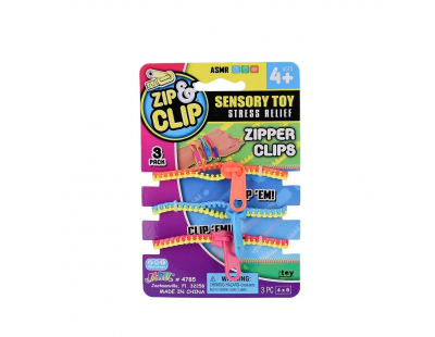 Zıp Clip Zipper Clips 3lü