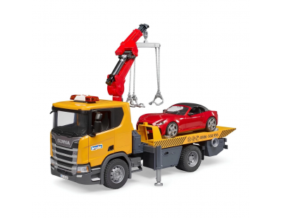 Bruder Scania 560R Çekici Ve Roadster Araba BR03552