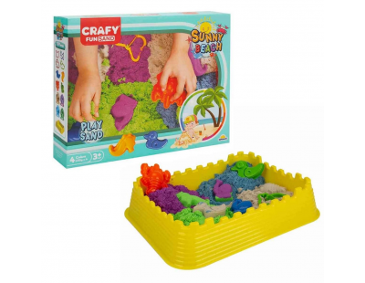 Crafy Sunny Beach Oyun Kumu Seti 13 Parça 1000 g