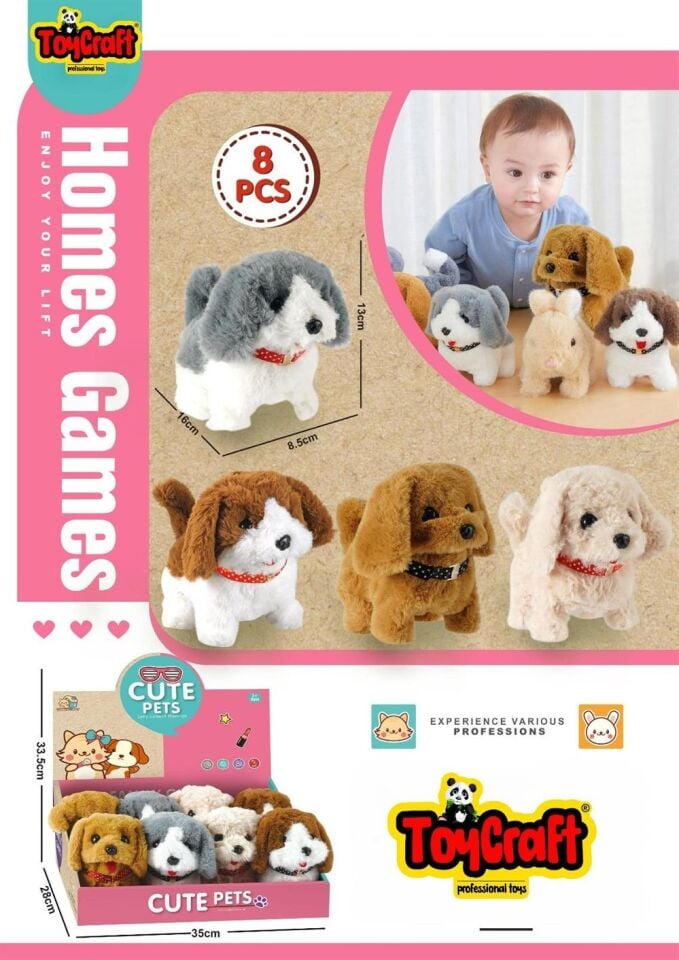 8832-32 TOYCRAFT DİSPLAY AKILLI KÖPEK SESL.PİL-TYC