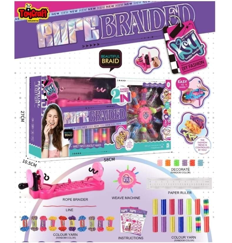 KSY807-11 TOYCRAFT DIY TEZGH.BİLEKLİK YAPMA ST-TYC