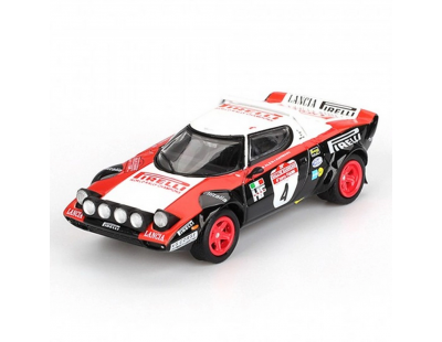 Mini GT 1/64 Lancia Stratos HF #4 1978 Rally Sanremo Winner