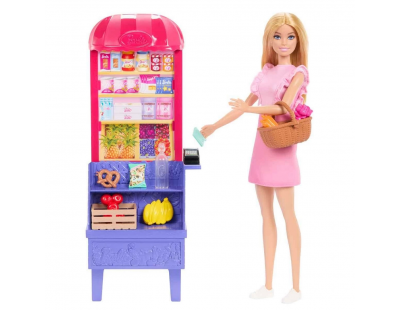 Barbie ve Teresa'nın Dostluk Tarifi Malibu Markette Bebek ve Oyun Seti JCT05