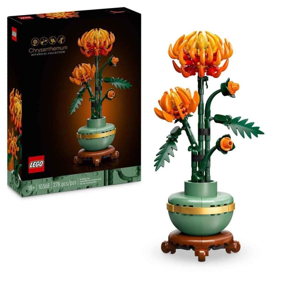 10368 Lego icons - Krizantem - Chrysanthemum 278 parça +18 yaş