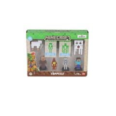 PMI MC2070 Minecraft 3D Figür Toppeez 
8li Delüks Set