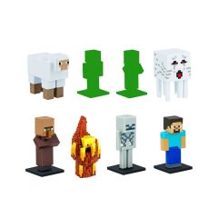 PMI MC2070 Minecraft 3D Figür Toppeez 
8li Delüks Set