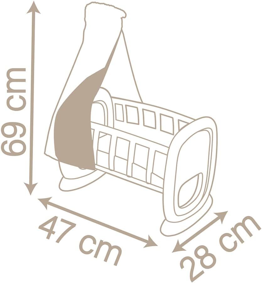 Smoby Baby Nurse Sallanan Beşik 220373