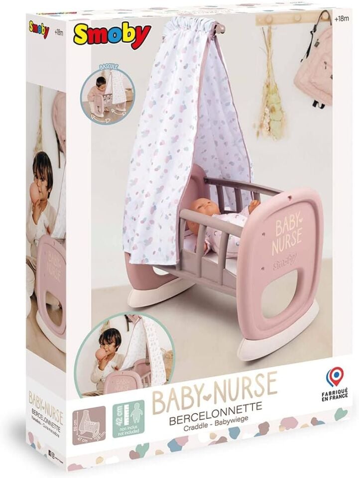 Smoby Baby Nurse Sallanan Beşik 220373