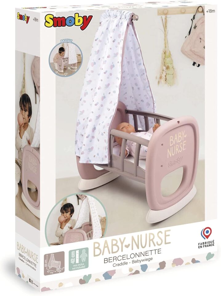 Smoby Baby Nurse Sallanan Beşik 220373