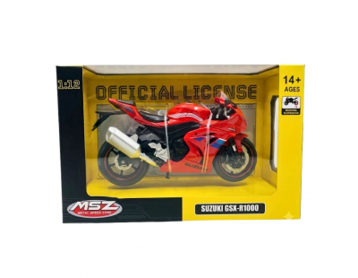 1/12 SUZUKİ GSX-R1000 Model Motosiklet