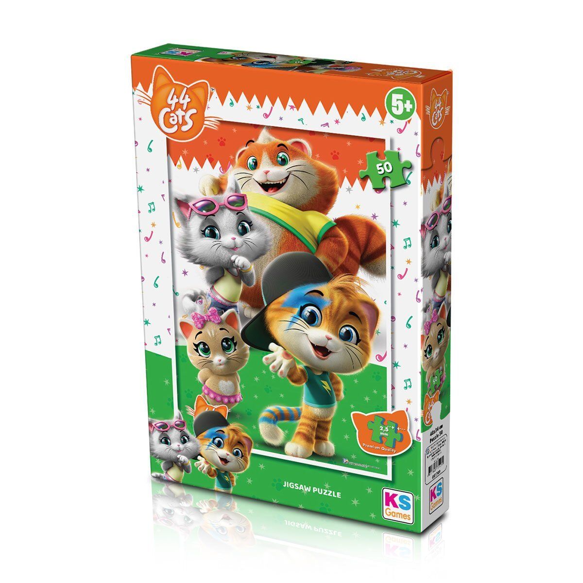 KS Games 44 Cats 50 Parça Puzzle CAT709