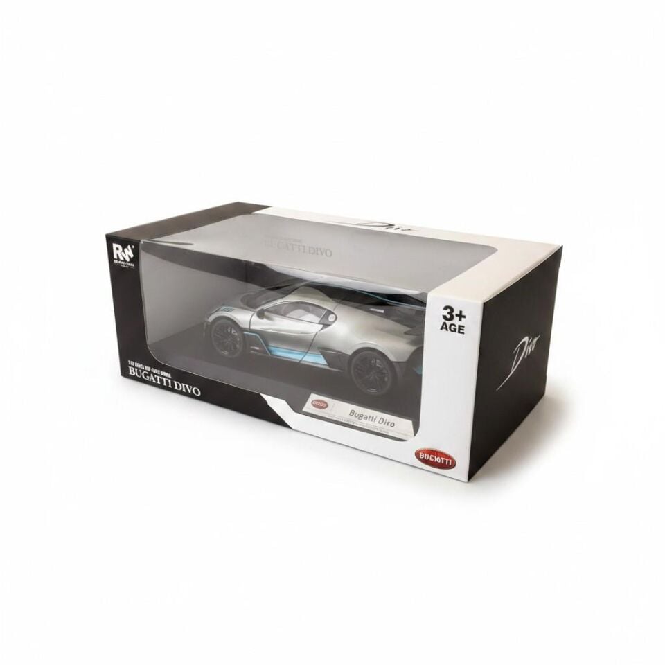 RW8318 1:18 BUGATTİ DİVO ÇEK BIRAK ARABA LİSANSLI METAL MODEL ARABA
