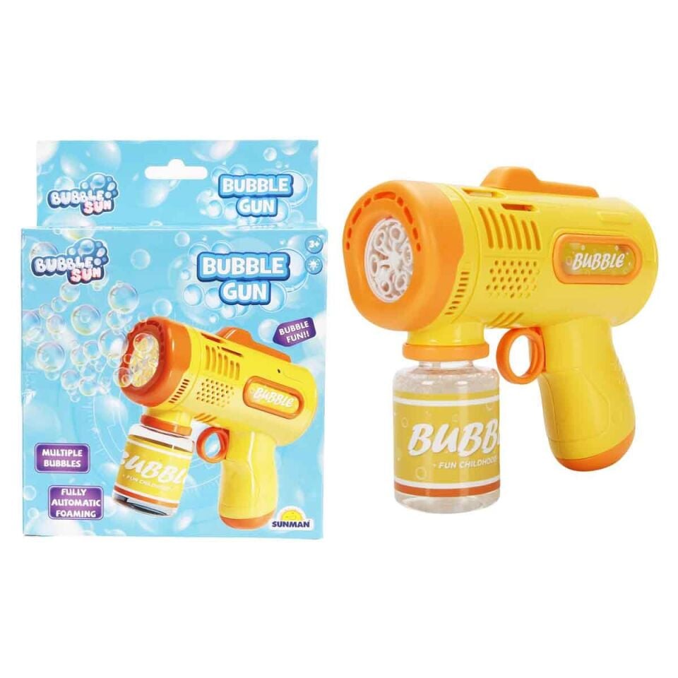 S00006465 KÖPÜK TABANCASI .SİLİNDİRK SARI B/O KUTU-SUN