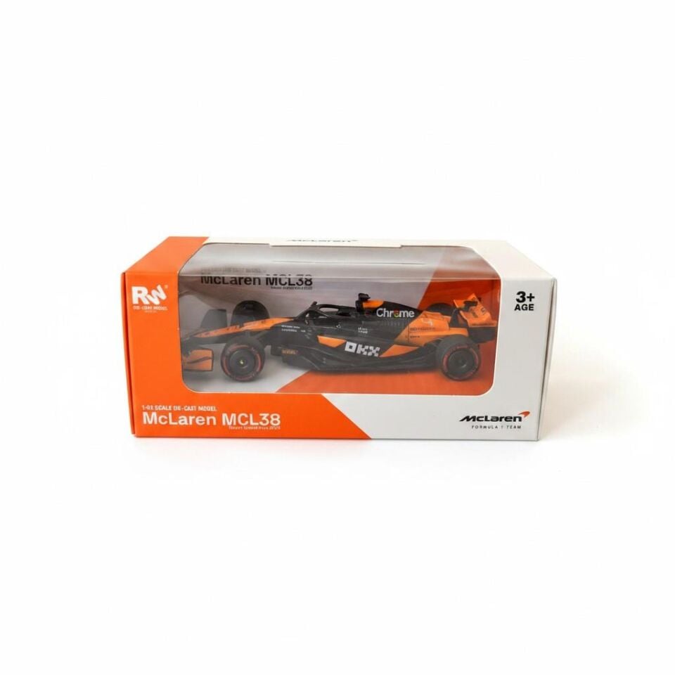 RW5243 1:43 MCLAREN F1 ÇEK BIRAK ARABA LİSANSLI METAL MODEL ARABA