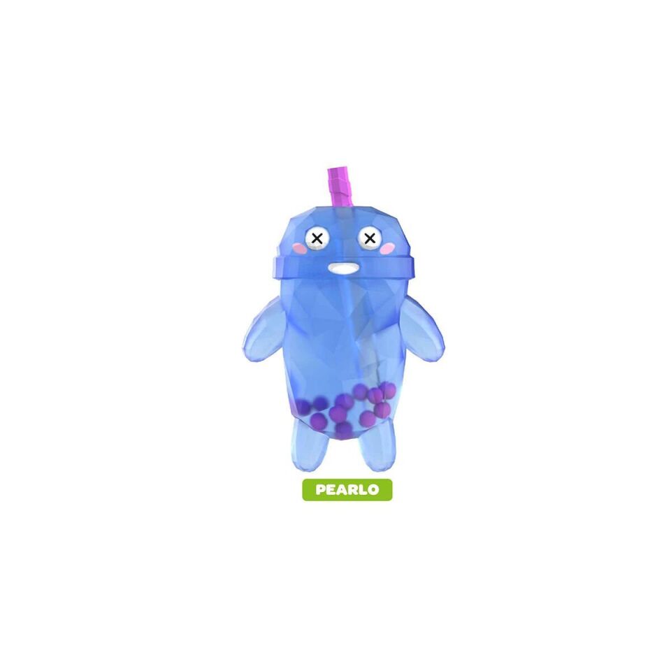 Nessiworld 12387 Sun-Btf-Figür Bubble Tea Crystal Boba Pals Serıes 14CM 6A