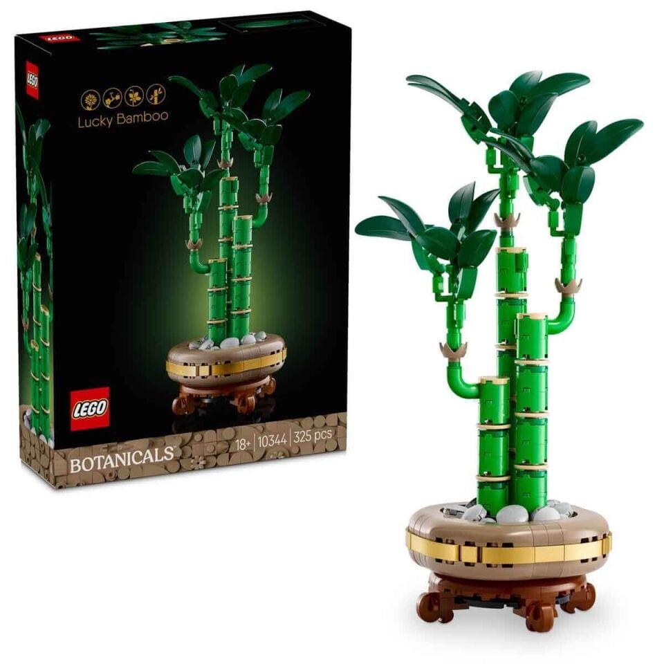 10344 Lego iconic Botanicals Şans Bambusu 325 parça +18 yaş