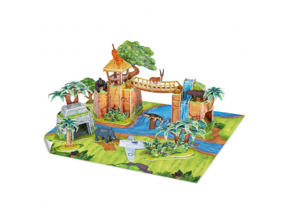 National Geographic Kids Orman Hayvanları Oyun Seti 3D Puzzle