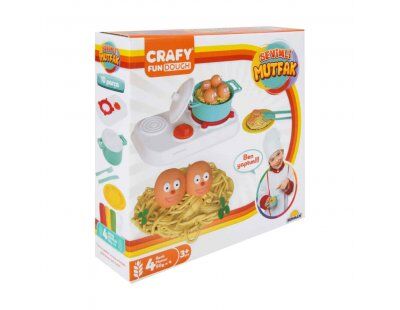 Crafy Sevimli Mutfak 200 gr. 10 Parça