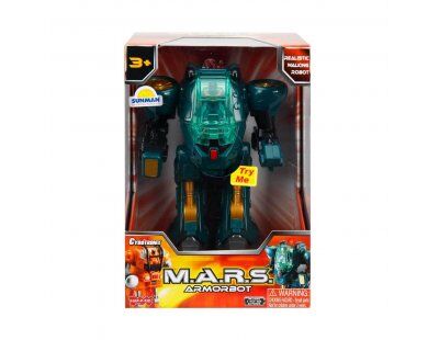 M.A.R.S Sesli ve Işıklı Zırhlı Robot