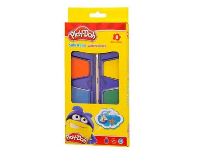 Play-Doh Suluboya 8 Renk Jumbo 35 mm