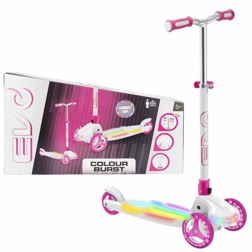EVO SCOOTER 3TKR IŞIKLI BURST MAX 50KG