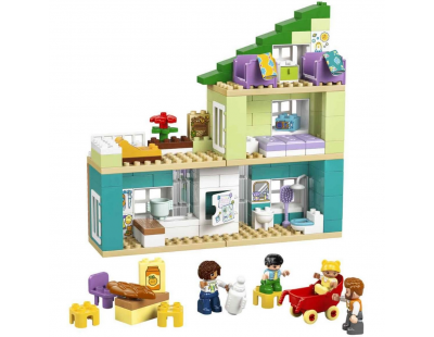 LEGO DUPLO Kasabası 3 ü 1 Arada Figürlü Modern Aile Evi
