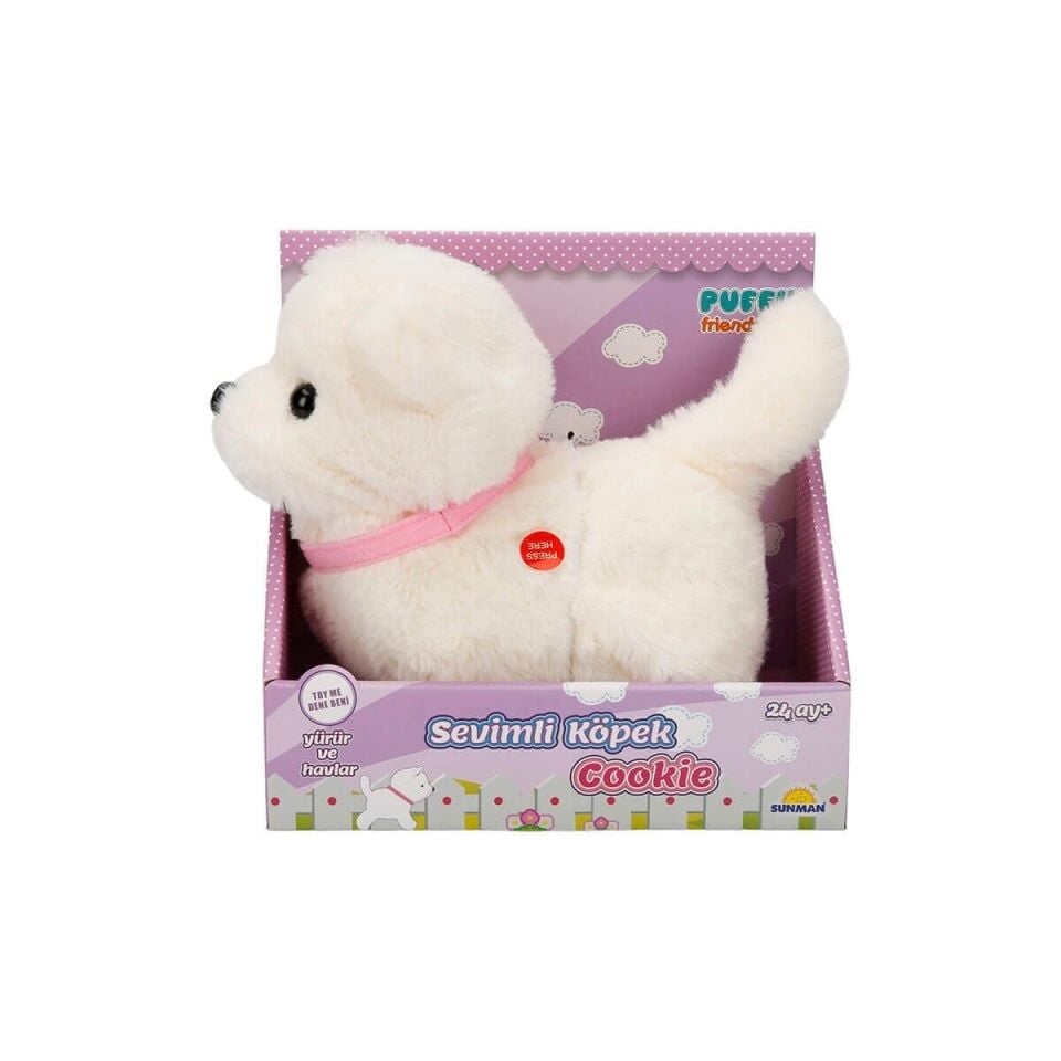 3376 Sevimli Köpek Cookie Sesli ve Hareketli -Sunman