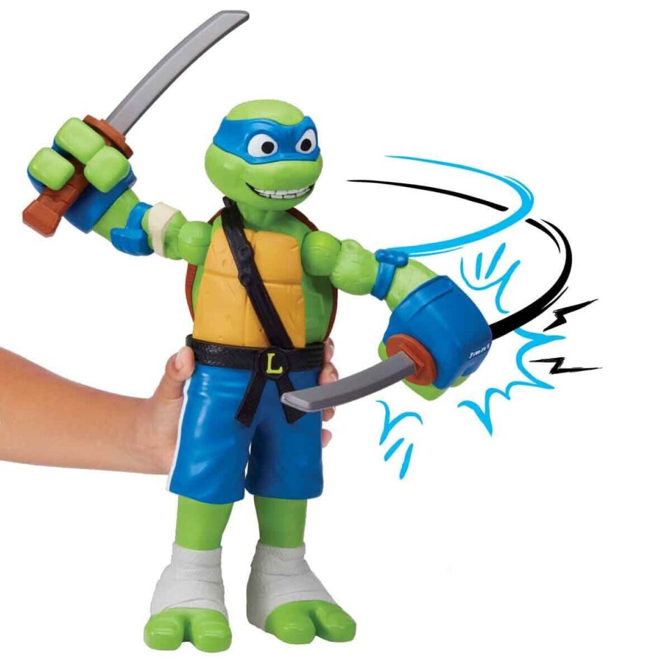 TU843000 TMNT  Roll N Punch Leonardo 30 cm Figür - 83418