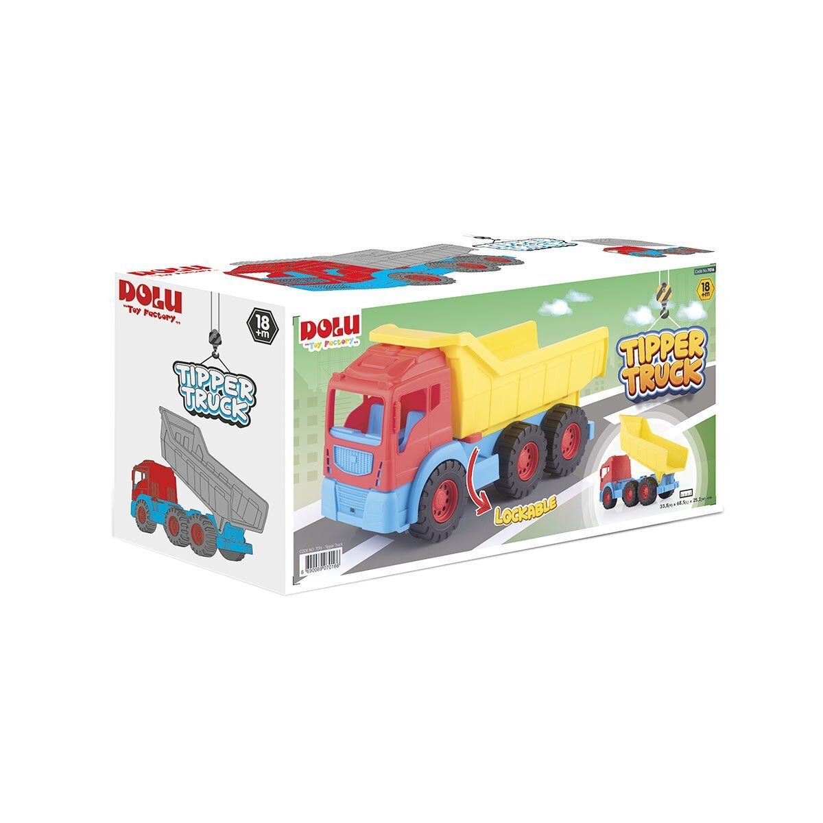 7016 OYUNCAK TIPPER TRUCK