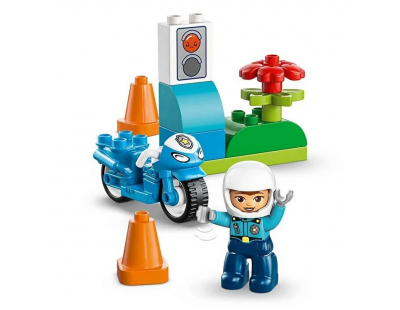 LEGO DUPLO Kasabası Mavi Polis Motosikleti 10471