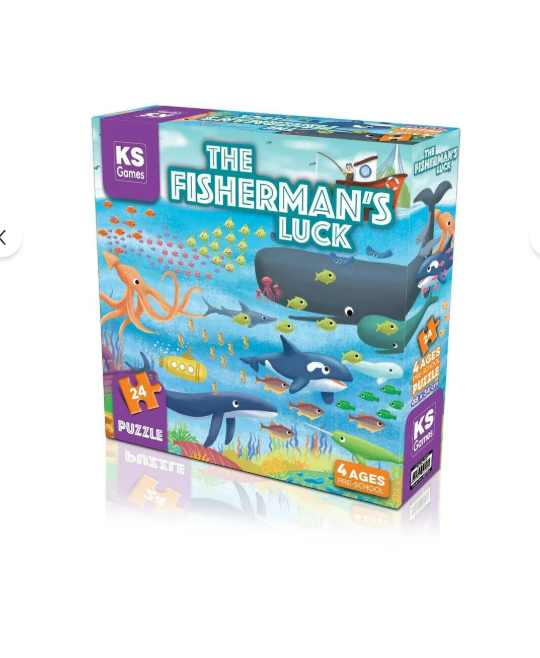 PRS 32708 THE FİSHERMAN S LUCK PRE-SCHOL PUZZLE-KS