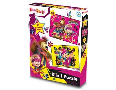 Maşa ile Koca Ayı 2'li Puzzle