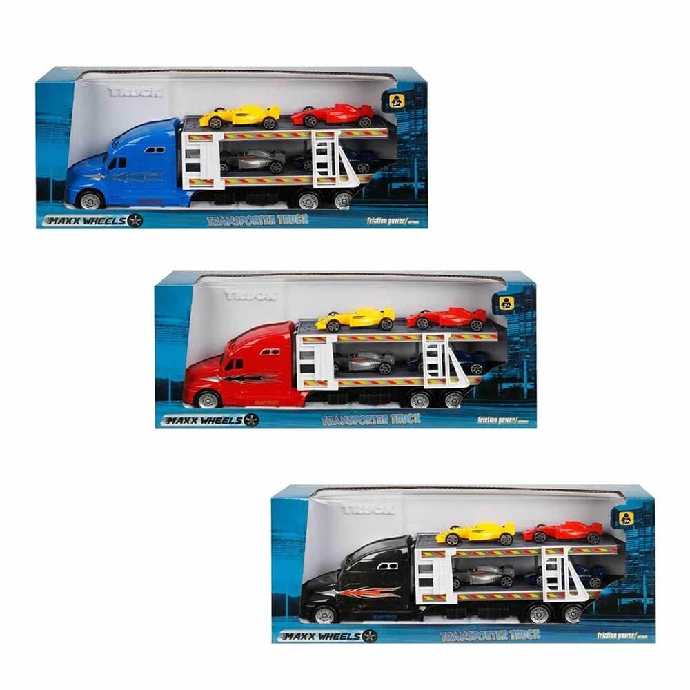 Sunman Maxx Wheels 1:48 Transporter Tır 30cm 2 katlı 4 araçlı 02322