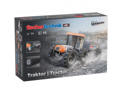 Fischertechnik Traktör Yapım Oyuncağı 58 Parça