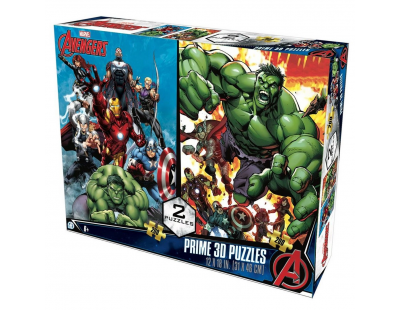 Prime 3D Marvel Avengers İkili Puzzle 200 Parça