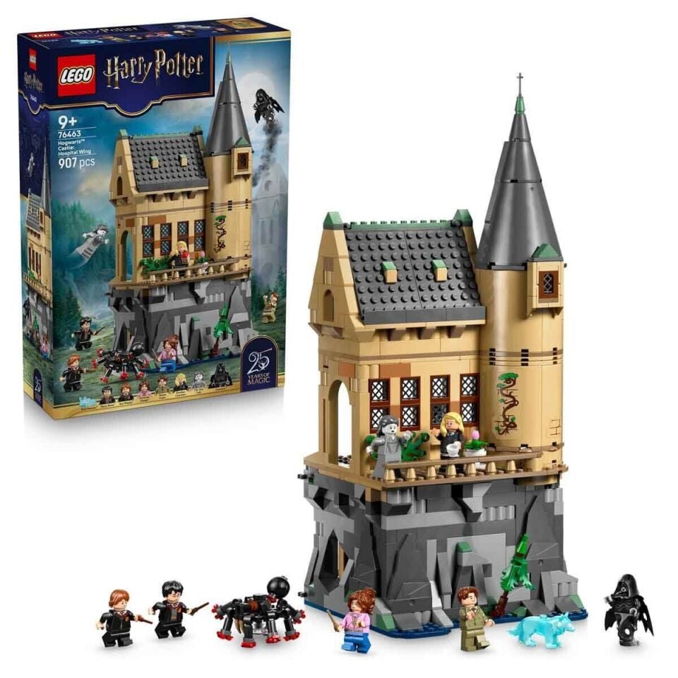 76463 Lego Harry Potter Hogwarts Şatosu: Hastane Koğuşu 907 parça +9 yaş