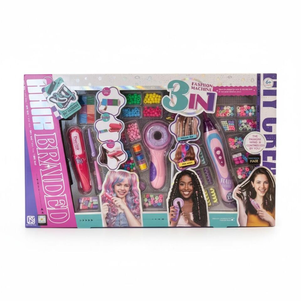 KSY923 TOYCRAFT DIY SAÇ BOYAMA+SAÇ SÜSLEME-TYC