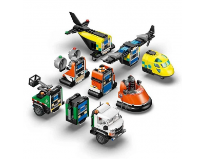 LEGO City Uçak Servis Kamyonu ve Hoverkraft Karışımı 60505